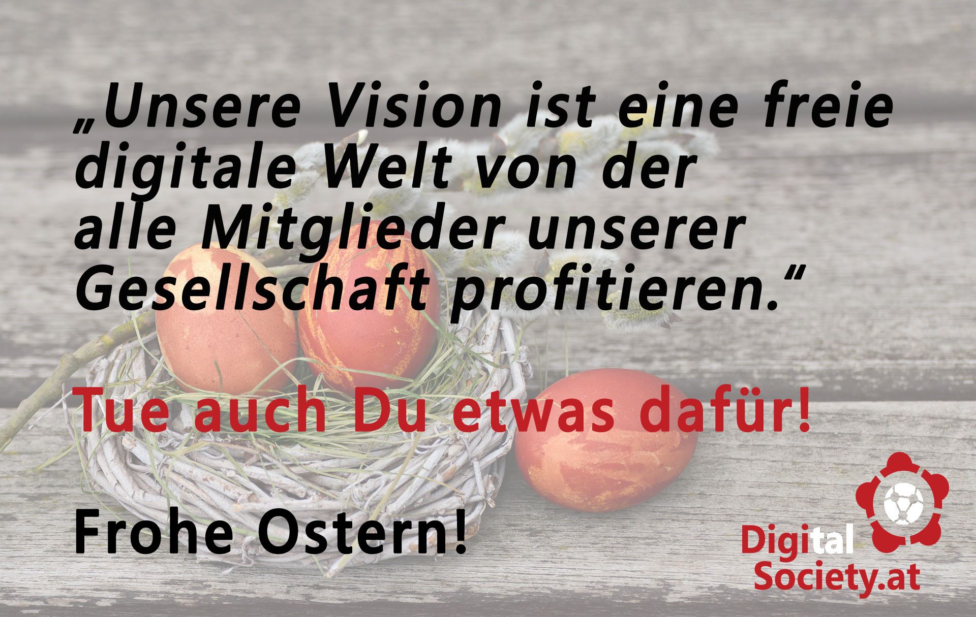 Frohe Ostern – und etwas zum Nachdenken!