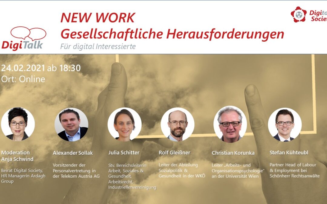 Nachlese: DigiTalk New Work 2 – Gesellschaftliche Herausforderungen (Diskussion)