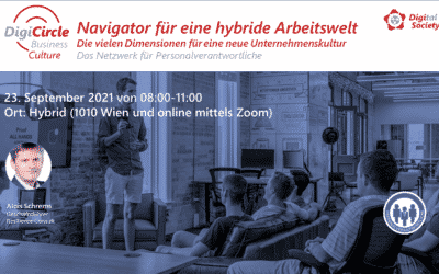 Nachlese DigiCircle Business Culture (09/2021)Navigator für eine hybride ArbeitsweltAlois Schrems – Resilience Consult