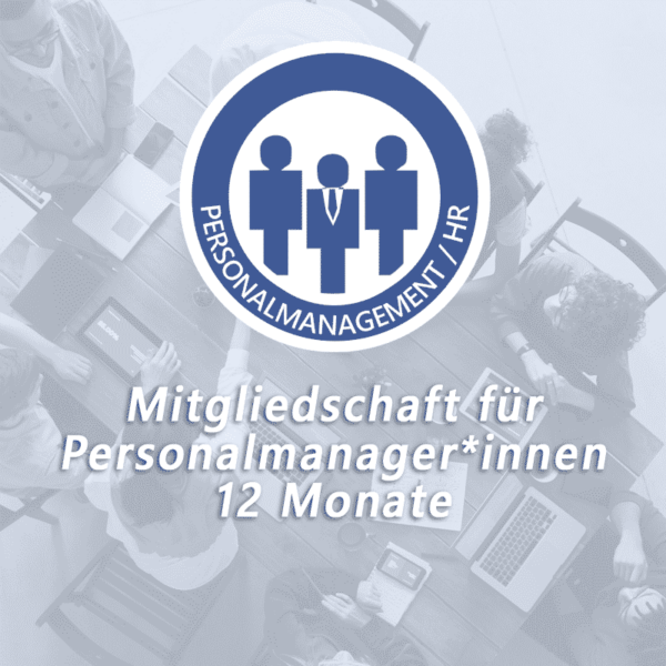 Mitgliedschaft - Personalverantwortliche