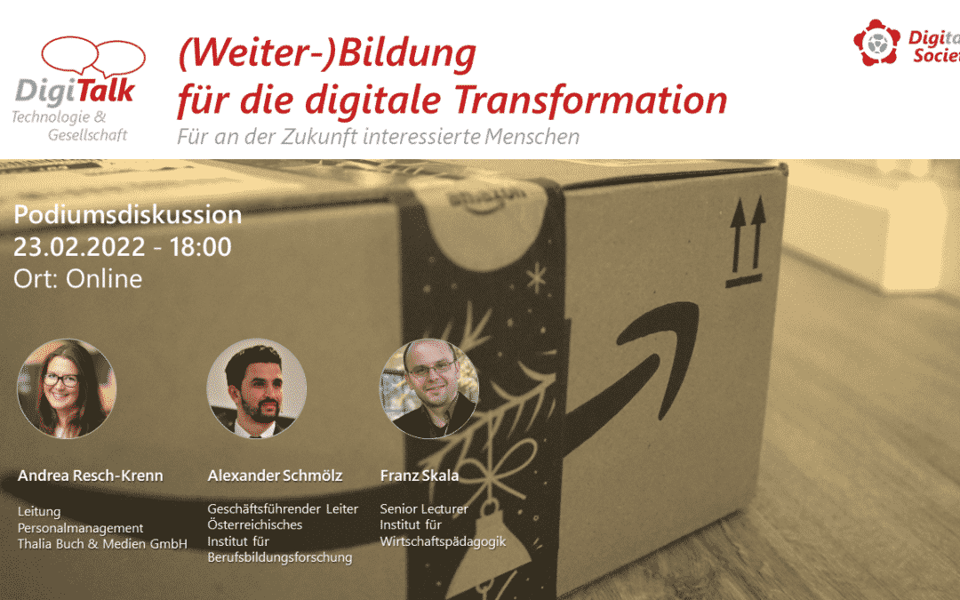 Nachlese DigiTalk 02/2022(Weiter-)Bildung in der digitalen Transformation (Podiumsdiskussion)