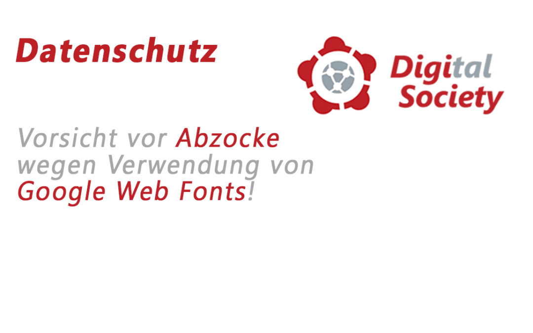 Mangelhafte Datenschutzauskunft in der Causa Google Fonts