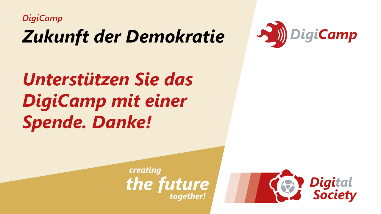 Spende für das Barcamp