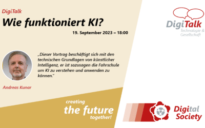 Nachlese Digitalk 09/2023Wie funktioniert KI?
