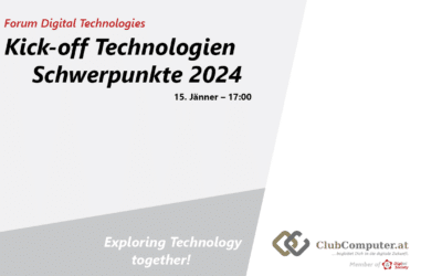 Bericht Kickoff Foren Technologien