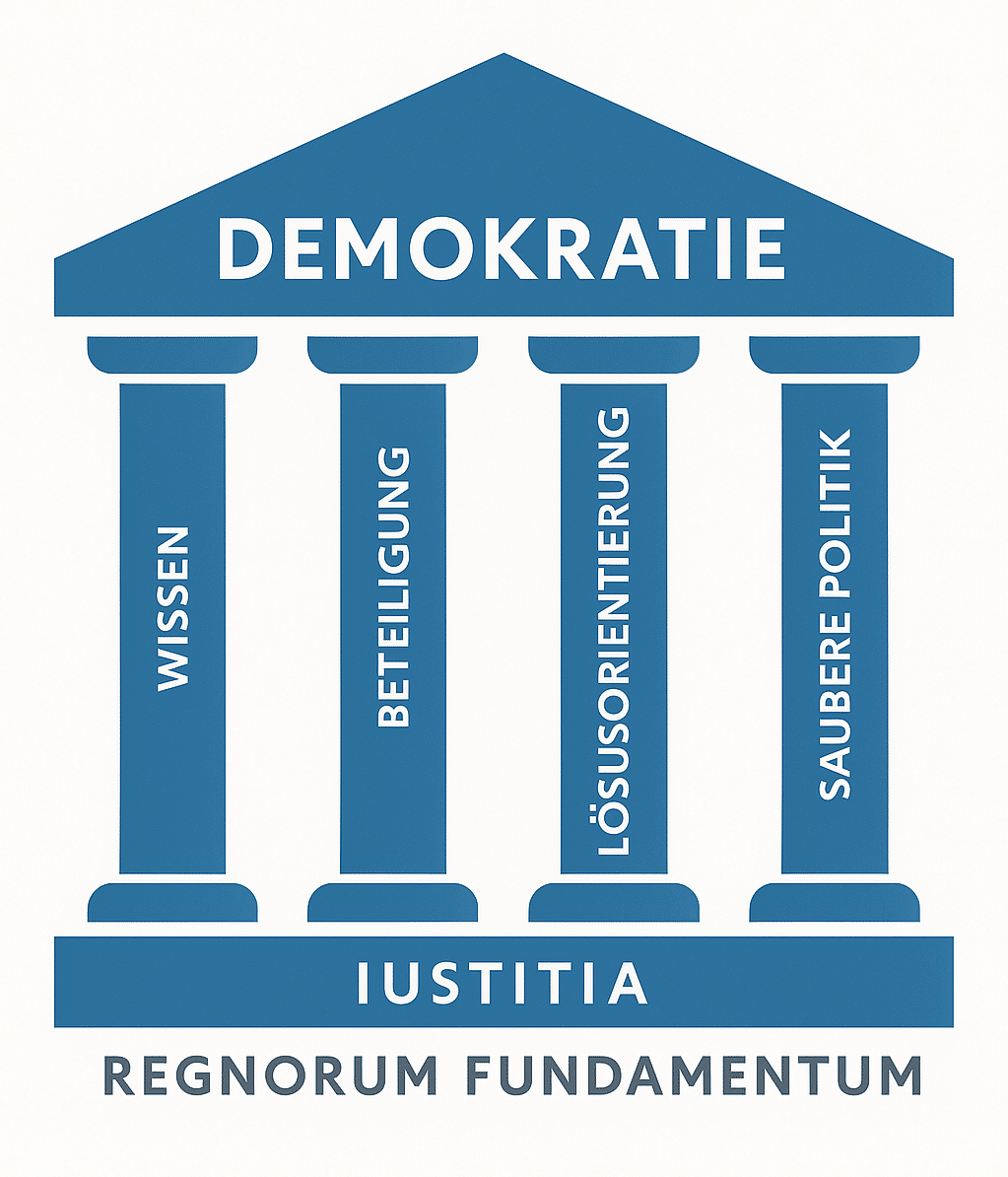4 Säulen der Demokratie