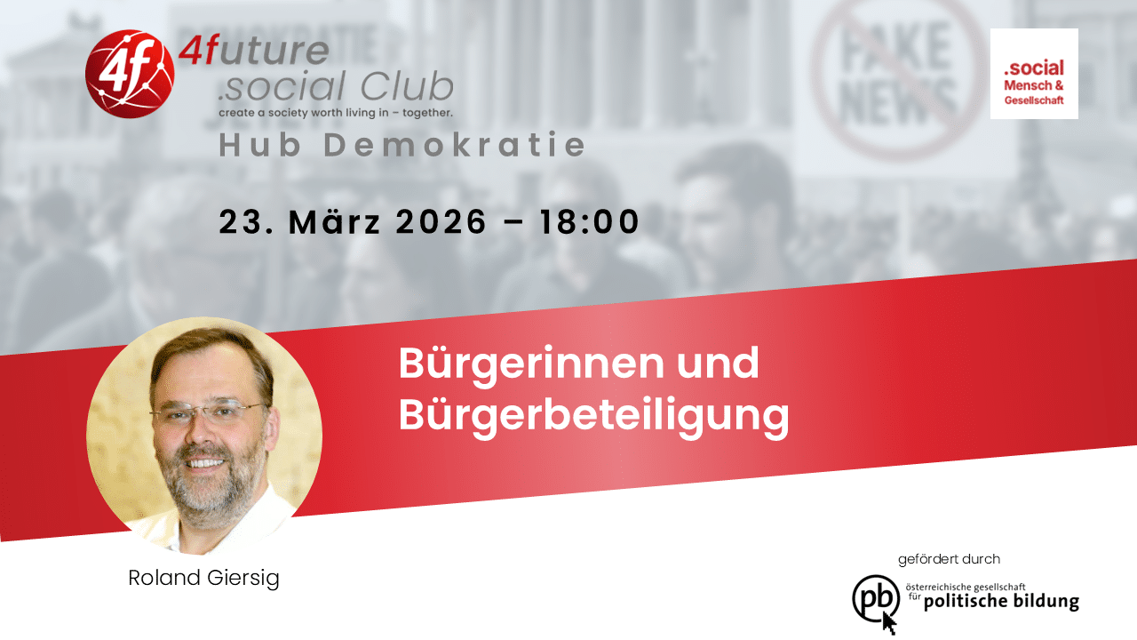 4future.social Hub Demokratie "Bürgerbeteiligung"