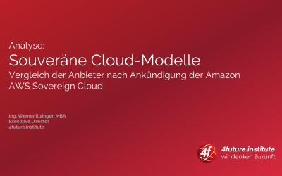 Souveräne Cloud Modelle (AWS Sovereign Cloud/Microsoft/andere)