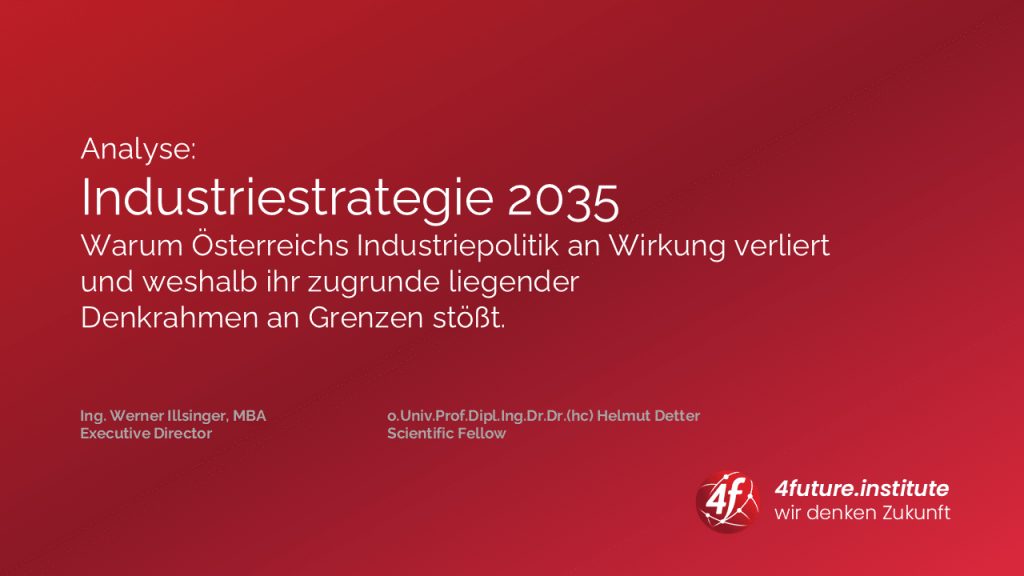Analyse: Industriestrategie 2035