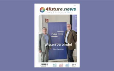 Die neuste Ausgabe 189 der Zeitschrift 4future.news ist erschienen